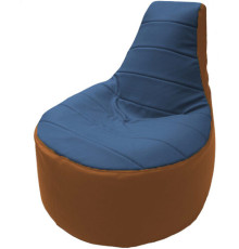 Кресло-мешок Flagman Трон Т1.3-25 синий/оранжевый