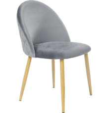 Стул Mio Tesoro Симона DC-125-G062 серый/дерево, G062-40