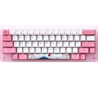 Клавиатура Akko ACR 59 Acrylic Tokyo Akko CS Jelly Pink