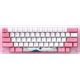 Клавиатура Akko ACR 59 Acrylic Tokyo Akko CS Jelly Pink