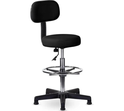 Офисное кресло UTFC Стул кассира со спинкой Z11/черный