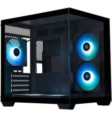Корпус XASTRA QW400M 5ARGB-FC-C6-AC QW400M-2FA24A-1FC12A-C6-AC черный