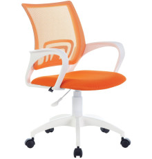 Кресло Brabix Fly MG-396W белый/оранжевый