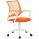 Кресло Brabix Fly MG-396W белый/оранжевый