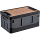 Органайзер для хранения Happy Home складной усиленный со столиком HH-006 60 л черный