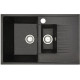 Кухонная мойка БелЭворс Forma L + смеситель W74004-2 + дозатор L405F черный