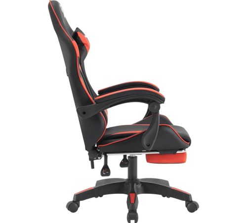 Игровое геймерское кресло Defender Tornado черный/красный