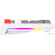 Клавиатура Royal Kludge RK-R87 RGB белый, RK Blue