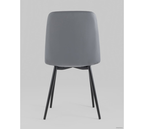 Стул Stool Group Oliver экокожа серый