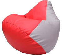 Кресло-мешок Flagman Груша Макси Г2.3-0925 красный/сиреневый