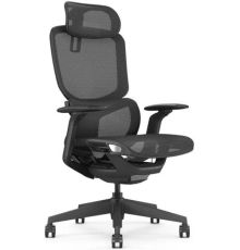 Офисное кресло SitZone E-JX-001A сетка, пластик, черный