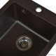 Кухонная мойка Wisent 420-27W с сифоном GER013
