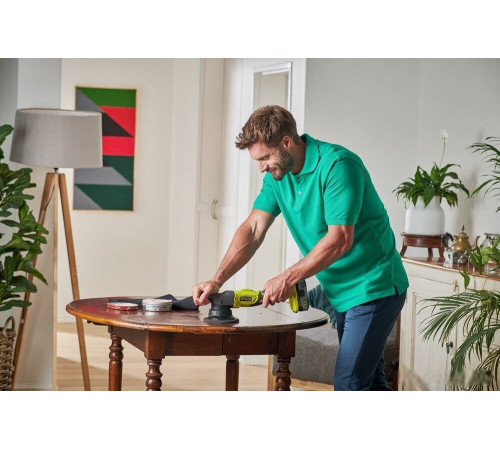 Полировальная машина Ryobi R18P-0 без АКБ