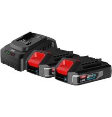 Аккумулятор с зарядным устройством Deli EDE-CM20A2E 20В/2x2 Ah + 20В