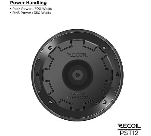 Корпусной пассивный сабвуфер Recoil PST12