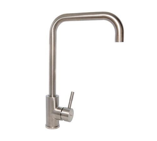 Кухонная мойка БелЭворс Rio + смеситель W4998-4 + дозатор L405-1 серый/сатин