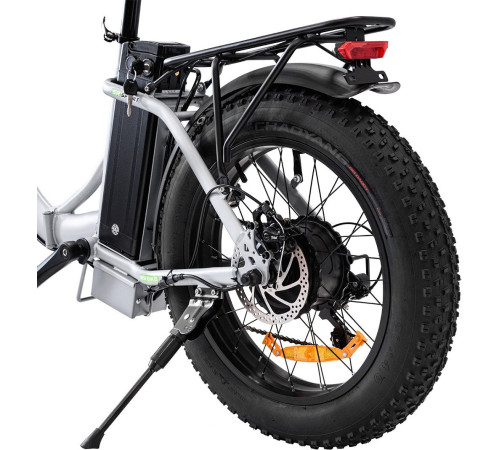 Электровелосипед Yakama S4 серый