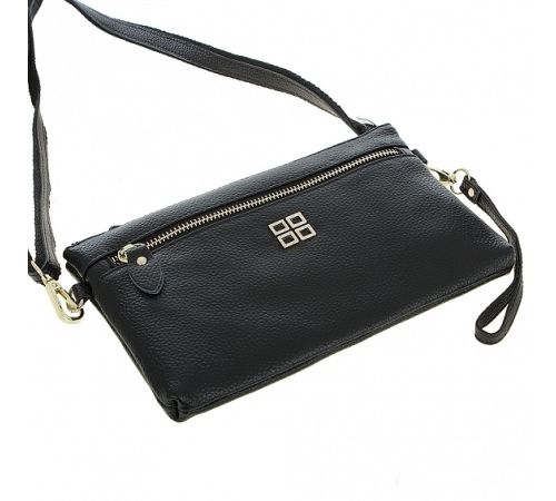 Сумка через плечо Poshete 886-1527BLK черный