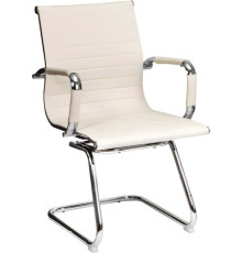 Офисный стул AksHome Mariani экокожа кремовый