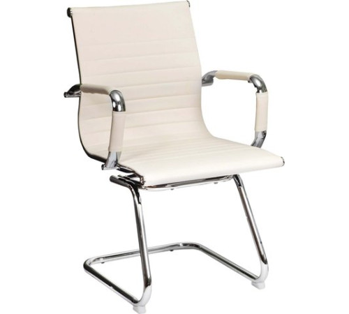 Офисный стул AksHome Mariani экокожа кремовый