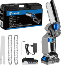 Аккумуляторная пила Deko DKCHS 20V 083-2014 с 2-мя АКБ, кейс