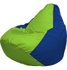 Кресло-мешок Flagman Груша Супер Мега 4XL Г5.1-159 салатовый/синий