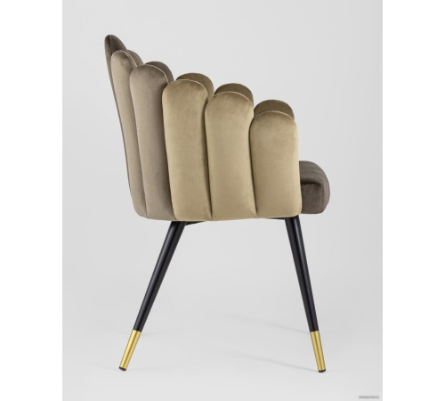 Стул с подлокотниками Stool Group Камелия шоколад