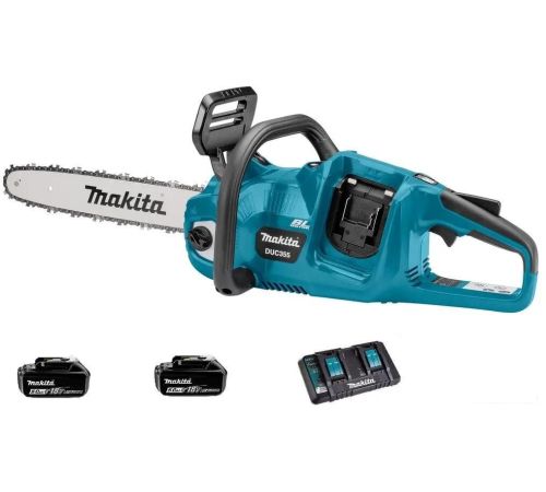 Аккумуляторная пила Makita DUC355PT2 с 2-мя АКБ