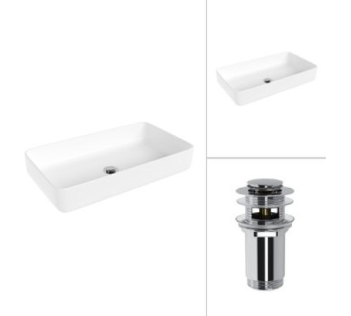 Умывальник Lauter 21487-60 + клапан 21190CH