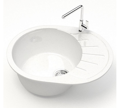 Кухонная мойка MARRBAXX Карельский камень модель 10/G31 F010G031 белый