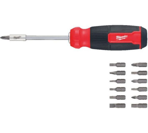 Набор отвертка с битами Milwaukee 4932492806 14 предметов