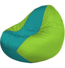 Кресло-мешок Flagman Classic К2.1-174 салатовый/бирюзовый