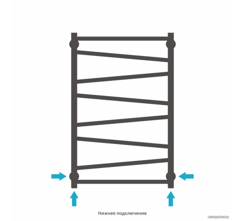 Полотенцесушитель Сунержа Сирокко 800х500 071-0253-8050