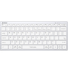 Клавиатура A4Tech Fstyler FBX51C серебристый/белый