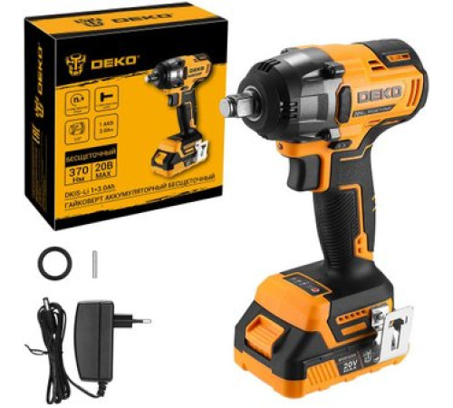 Гайковерт Deko DKIS-Li 083-1085 с 1-им АКБ