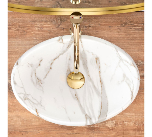 Умывальник Rea Linda лава матовый