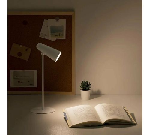 Настольная лампа Xiaomi Flexible Rechargeable Lamp MJTD05YL белый