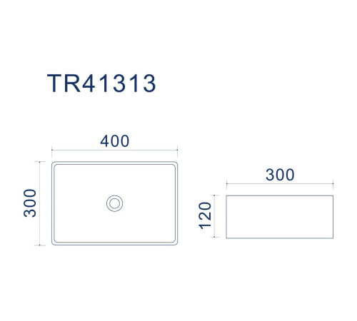 Умывальник Uptrend Roma глянцевый белый