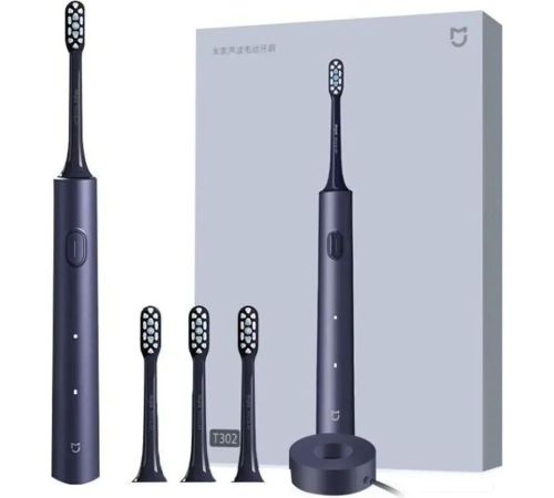 Электрическая зубная щетка Xiaomi Electric Toothbrush T302 MES608 международная версия, темно-синий