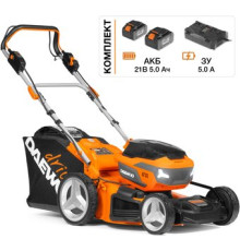 Газонокосилка Daewoo Power DLM 5042Li-S Set с 2-мя АКБ