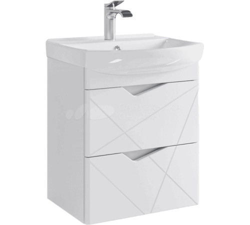 Умывальник Керамин Клермонт 50 белый