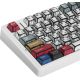 Клавиатура AULA F75 Comic Keycap, Leobog Graywood V3