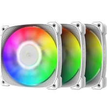Комплект вентиляторов для корпуса Geometric Future Squama 2505 ARGB Triple Pack белый