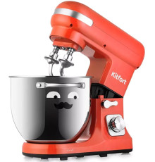 Планетарный миксер Kitfort KT-3416-1 красный