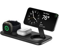 Беспроводное зарядное Satechi Qi2 Trio Wireless Charging Pad