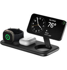 Беспроводное зарядное Satechi Qi2 Trio Wireless Charging Pad
