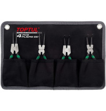 Набор пассатижей Toptul GPAQ0401 4 предмета