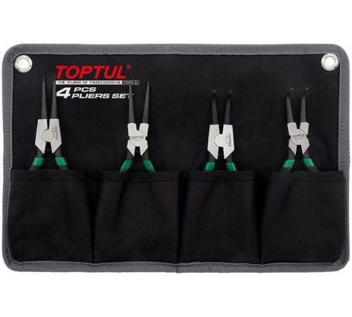 Набор пассатижей Toptul GPAQ0401 4 предмета