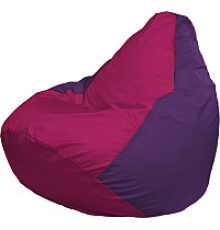 Кресло-мешок Flagman Груша Супер Мега 4XL Г5.1-380 фуксия/фиолетовый