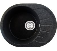 Кухонная мойка Berge BR-5801 черный матовый